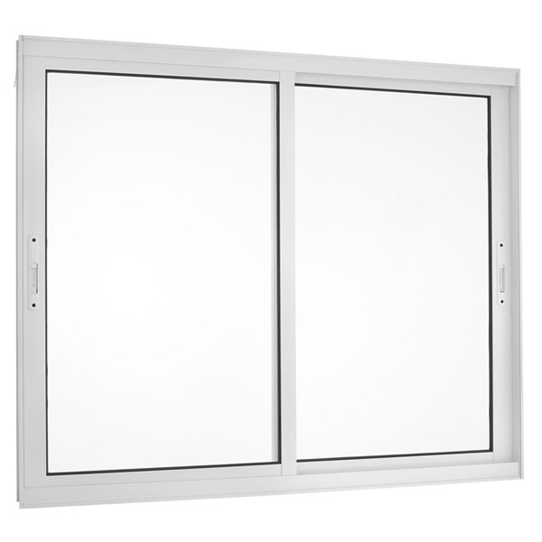 Janela 2 folhas de correr - Branco