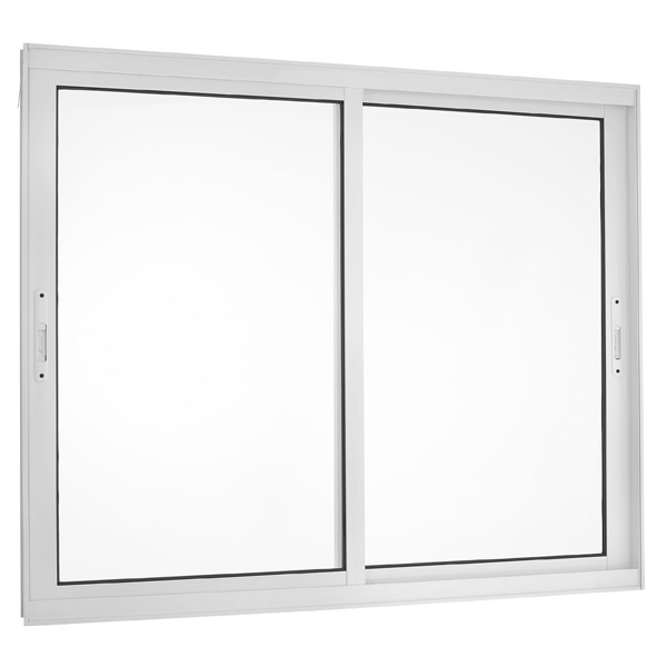 Janela 2 folhas de correr - Branco